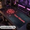 Custom Text Big Mousepad, Extended Desk Pad For Laptop Work GameArsenal FC