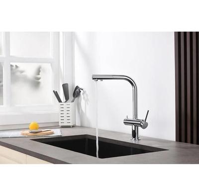 Mixer Blue Water Delta Chrome