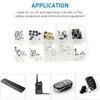 250/200/100pcs Car Remote Control Switch Buttons 25 Patches In 10 Specifications for Tablet Computer Car Key Button Switch Relay Switches Seat 3