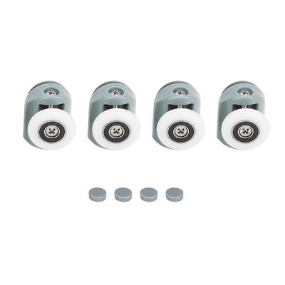 החלפת מקלחון דלת זכוכית הזזה עליונה ראנרים גלגלות גלגלות גלגל