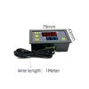 W3230 Digitaler Temperaturregler LED-Anzeige 12V/24V/AC110-220V Mikrocomputer-Thermostatschalterregler Wärme-/Kühltemperaturregler mit Sensor