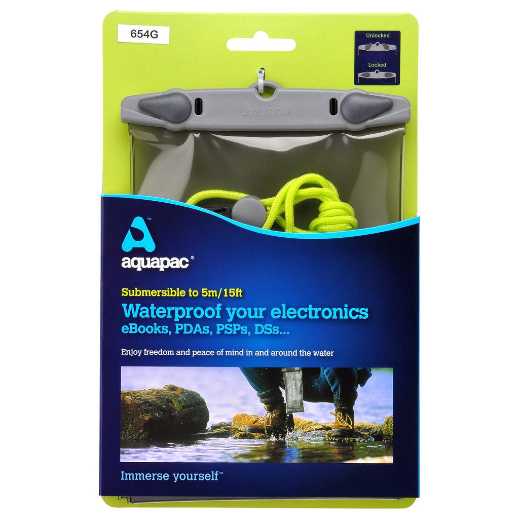 AQUAPAC Digital Camera Case 654G Small Wanganui Case Waterproof Gray 654G