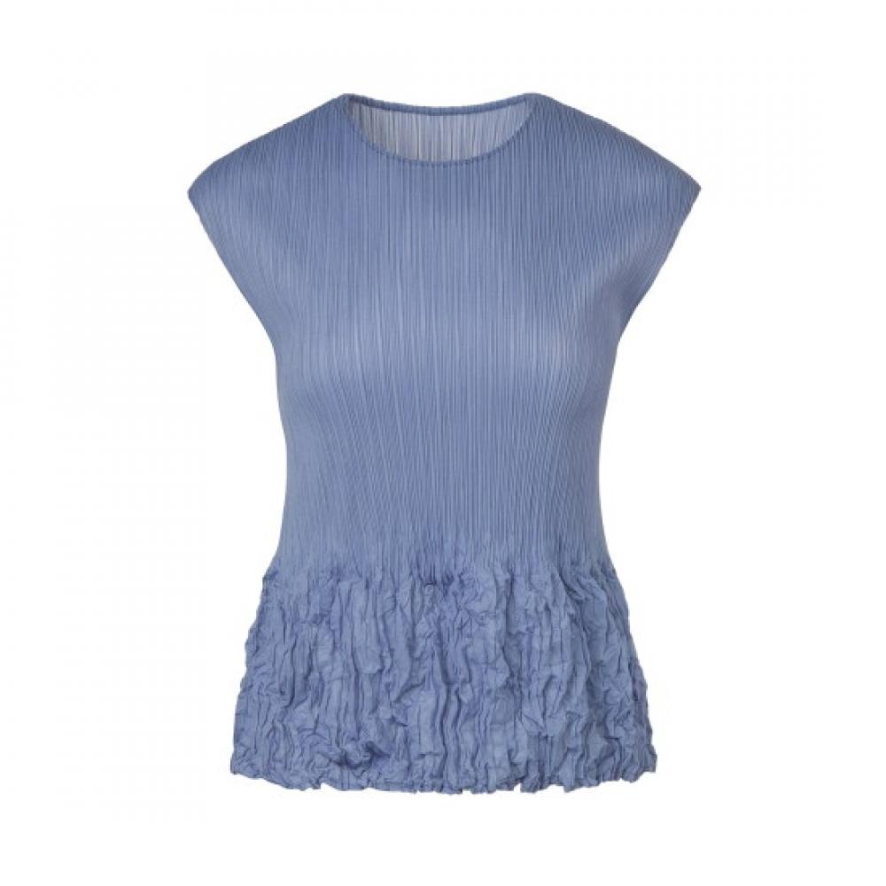 PleaTs Me Wrinkle Hem Cap Sleeve T shirT ppTsm125014