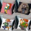 Lake Infinity Train Pillow Case Sofa Living Room Bedroom Headboard Backrest Cushion Square Cushion Nap Time