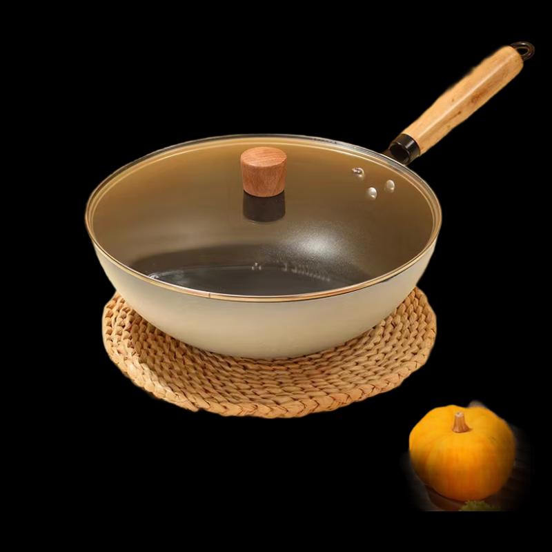 Thickened Wok Frying Pan Soup Pot Cookware Set