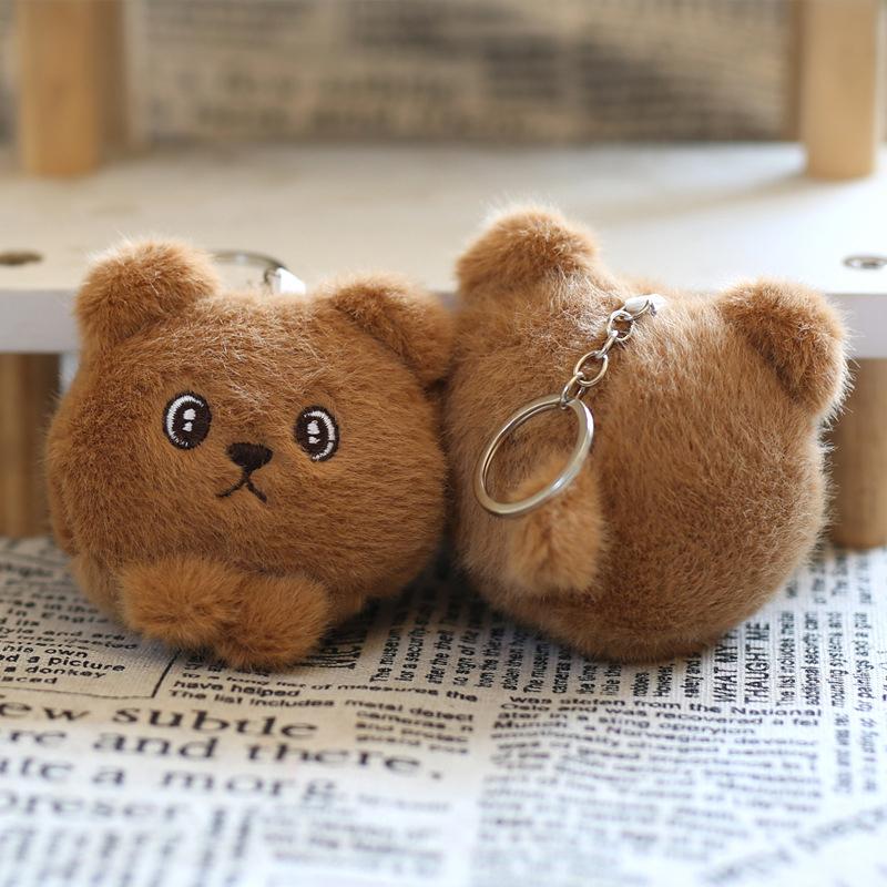 

Мягкие игрушки, животные, детские игрушки, брелок, мягкая игрушка в виде головы медведя, кулон Kawaii, детские рождественские подарки, сумка, кукла для младенца