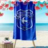 Cardiff City Football Club Print Beach Towel, Large Soft Quick Dry Towel for Beach Camping Swimming