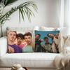 Band J-JONAS B-BROTHERS Pillow Case Square Pillow Cushion Cover Bedroom Sofa Room Decoration Casual Pillow Cover