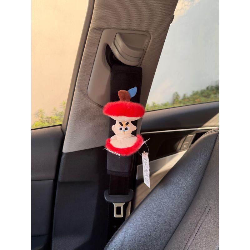Gotobed Peaceful Fruit Scented Apple Car Seatbelt Shoulder Pad Good Luck Red Apple Plush Toy Anti-Strangling