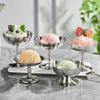 Stainless Steel Salad Cup Food Grade Ice Cream Cup Goblet Retro Dessert Bowl Fruit Yogurt Snack Bowl Household Kitchen Tools