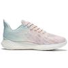 Li Ning Slip Resistant, Breathable, Lightweight Low top Casual Running Shoes Women's Pink Blue ARSU082-1