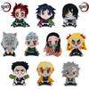 17cm Demon Slayer Xmas Gifts Plush Toys Set Nezuko Tanjiro Giyuu Inosuke Zenitsu