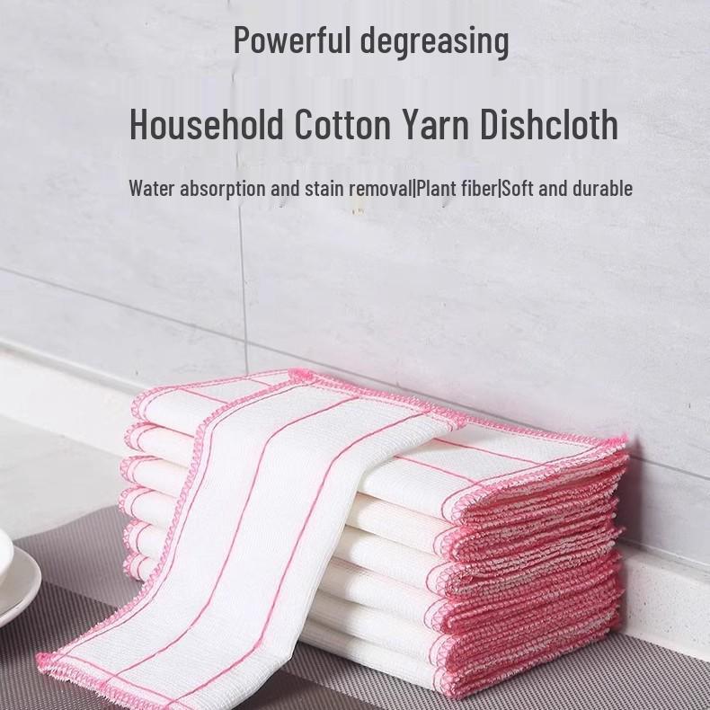 Antihaftendes, fusselfreies, saugfähiges Geschirrtuch - Leicht zu reinigendes Leinen-Küchenhandtuch