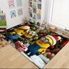 1Pc Christmas Minion Celebration Carpet Rug Soft Washable Antislip Home Living Room Sofa Mats Personalized Christmas Rug