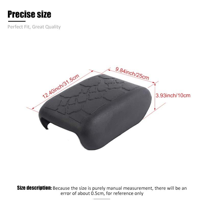  Armrest Box Decorative Panel Decoration Cover For Jeep Wrangler JL JT Gladiator 2018 Up Car Interior Accessories
