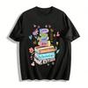 Helping Little Minds Grow Teacher Life Graphic Casual T-shirt Pure Cotton T-shirt