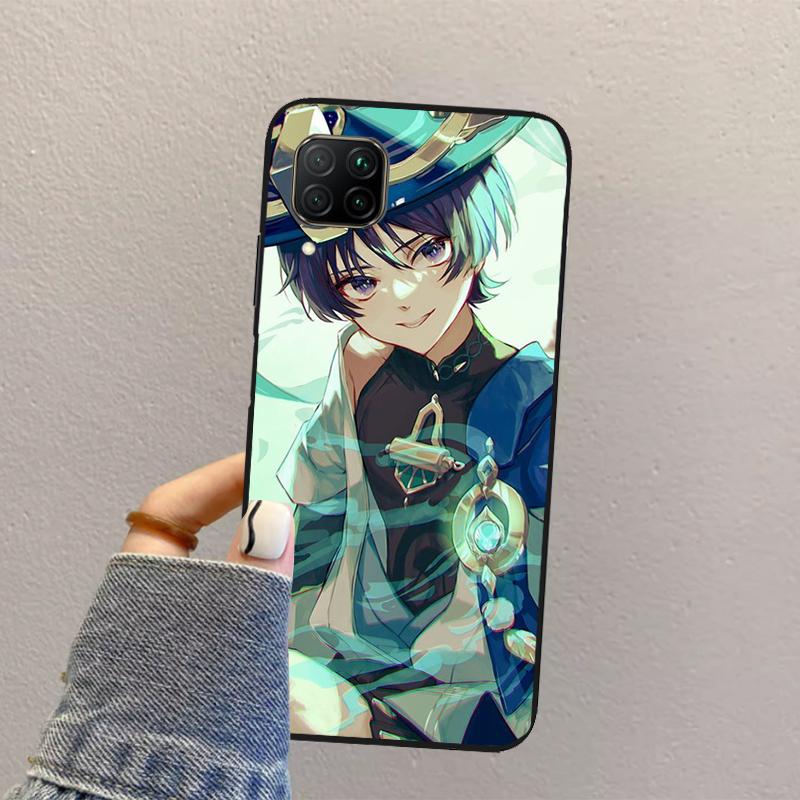 Genshin Impact For Huawei Nova Y73 Y72 Y61 Y91 Y70 Y60 Y90 12s 12i 11i 8i 9 10 SE P30 P40 Lite P60 Pro Case