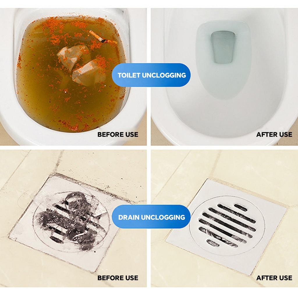 Drains Clog Remover Powerful Unclogging Sink Hair Cleaner For Kitchen, Shower And Drains