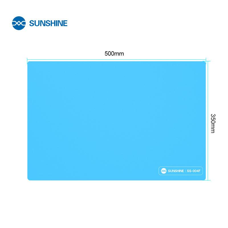 

SUNSHINE SS-004F Large Silicone Soldering Mat Anti-Static Heat-Insulation Working Pad BGA Soldering Station Welding Repair Tools синій