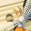 Simple Scarf Ring Minimalist Scarf Buckle Elegant Scarf Holder Slide Ring for Women Shawl Neckerchief Silk Scarves