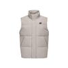 Skechers Sports Alliance Series Logo Insulated Comfortable Casual Versatile Vest Men vest Cashew L424M199-01NC