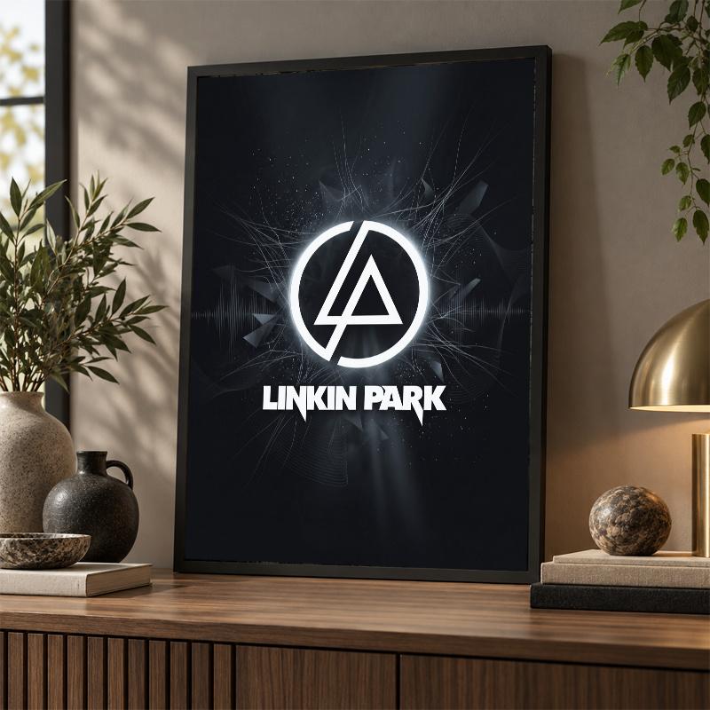 Zestaw do Malowania Diamentami Linkin Park 5D Pełne Wiertło DIY Mozaika Diamentowa Sztuka Ścienna Dekoracja Domu