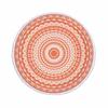 Telo Mare Rotondo Bohemien Microfibra Assorbente Sport Spiaggia Mare Tappetino Yoga Con Frange Grande Asciugamano da Bagno Teli da Stendere 150 cm