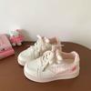 Dafa Girl 2025 Summer White Platform Shoes: Versatile & Trendy Casual Sneakers for Women