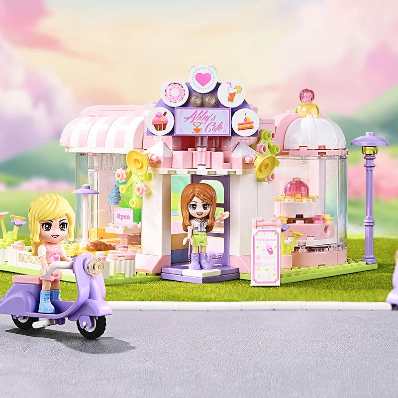 Princess Carriage Building Blocks - Educational Castle Puzzle Toy for Girls