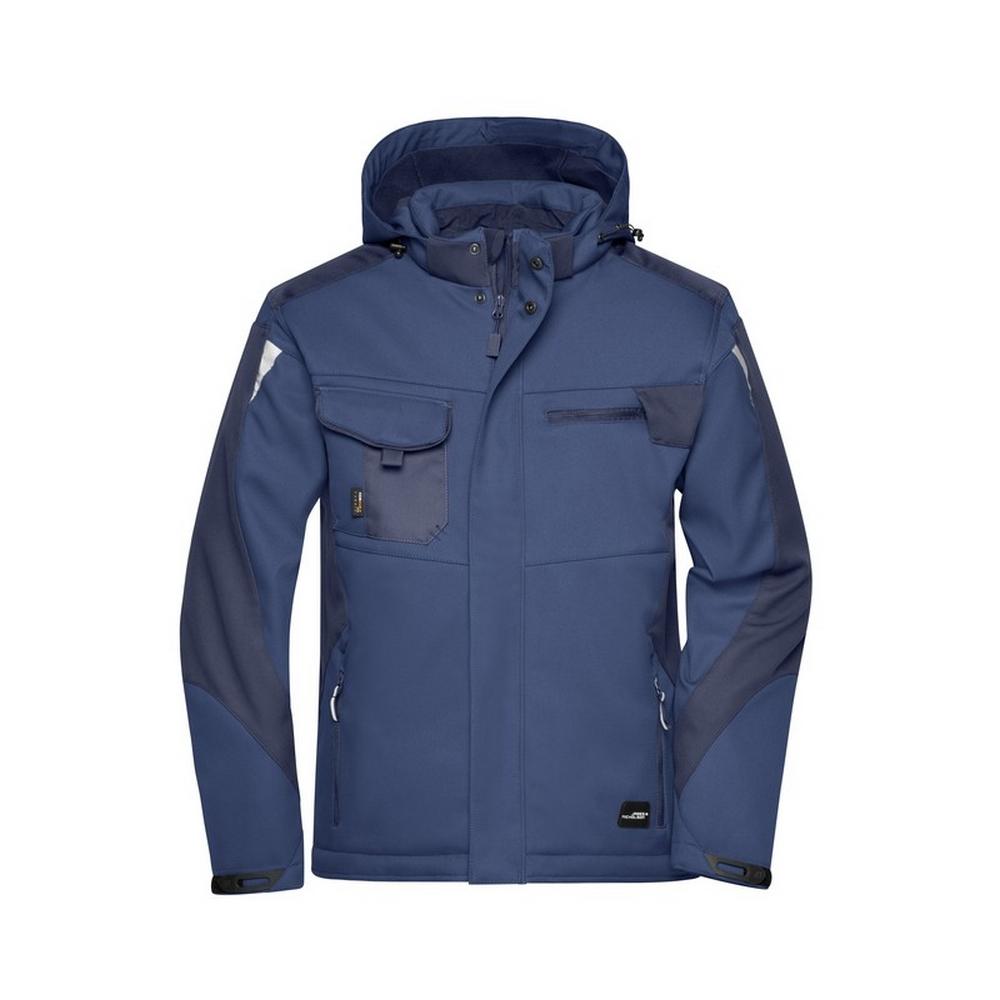 James and Nicholson Unisex Adult Craftsmen Strong Soft Shell Jacket