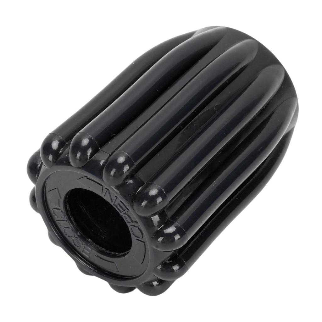 Dykketank Sylinderventil Knott ABS Rustfritt Stål Dykketankventil Deksel Feste for Erstatning Svart