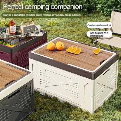 2026 New 1PC Covered Storage Box, Car Trunk Organizer, Outdoor Camping Storage Box, Household Bedding And Clothing Organizer.