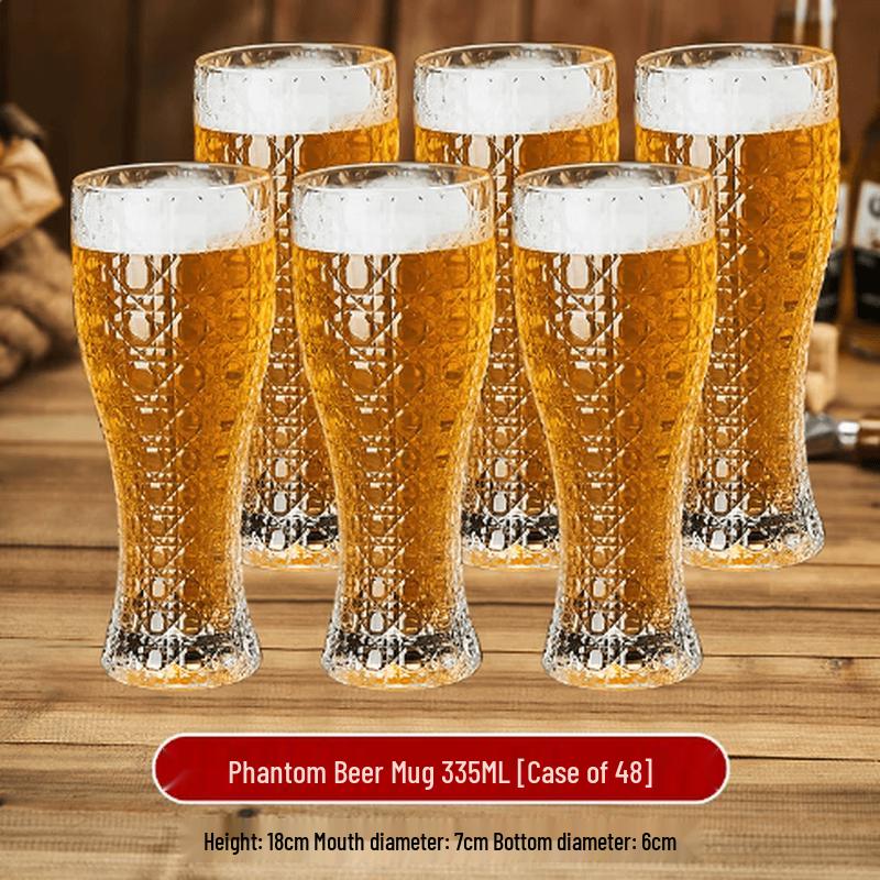 Xingduo Phantom 335ML Beer Glasses (48-Pack)