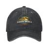 Jurassic World Rebirth Movie Logo Baseball Cap Sun  Running Hippie SunProof Washed Trucker Hat FeUnisex Unisex Baseball Caps
