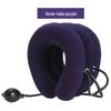 Thickened PVC Three-Tube Steel Ring Inflatable Cervical Traction Device