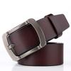 Men'S Pin Buckle Leather Belt Two-Layer Cowhide Men'S Leather Casual Belt