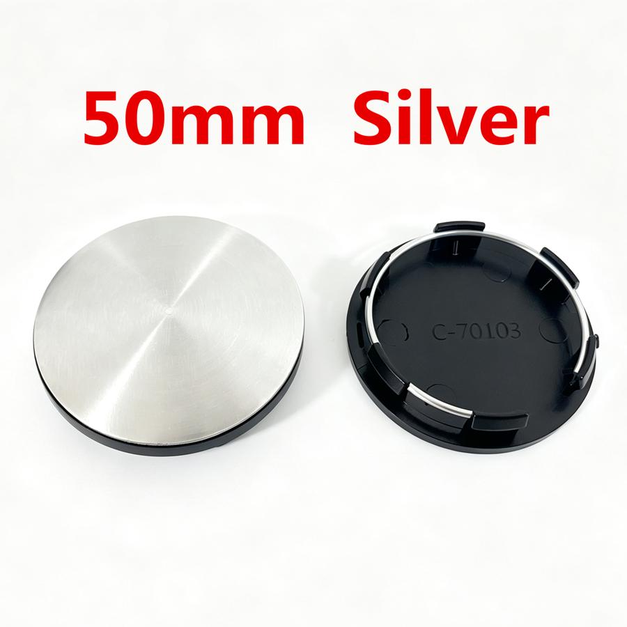 4 Pcs 50 56 60 65 68 MM Car Wheel Center Hub Cover Caps Accessories For Decoration Chevrolet No Logo Badge Rim Dustproof Hubcap