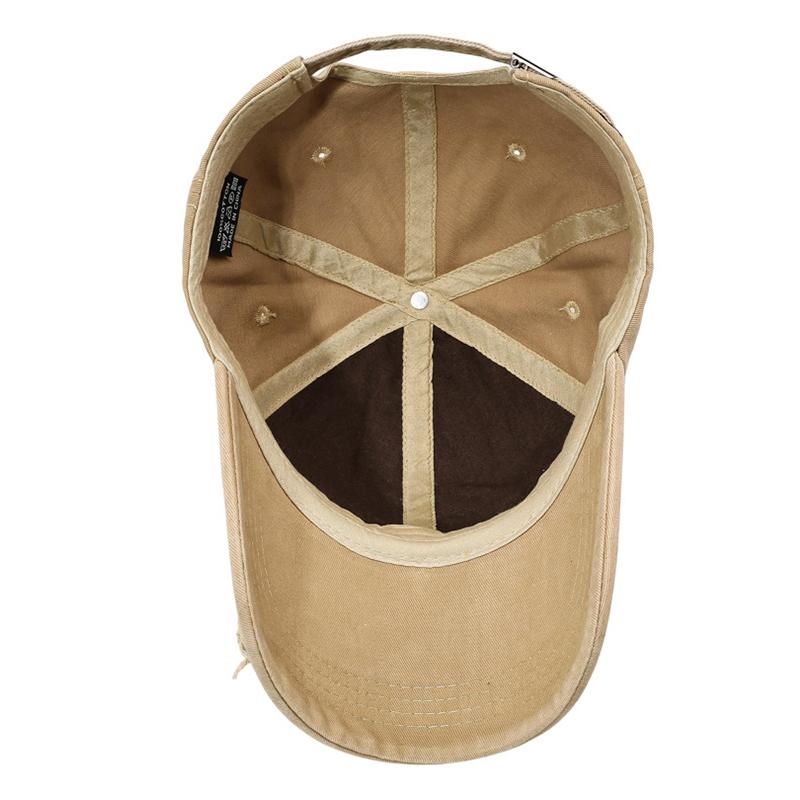 Holes Baseball Cap Men's Sunshade Cap Outdoor Sunscreen Cap