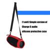 Soft Silicone Protective Case with Buckle For Charge 6 Speaker Shockproof Cover Lightweight Outdoor Indoor Use