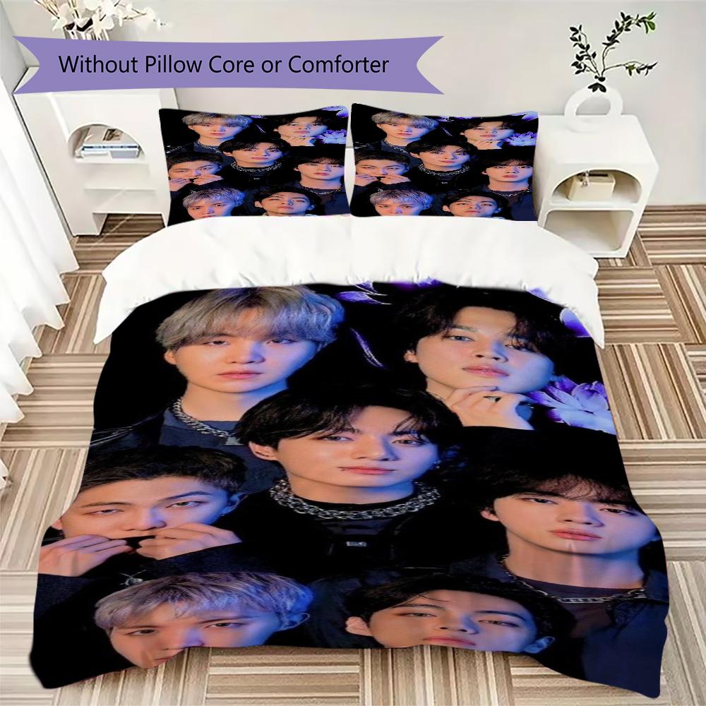 Boy Group Portrait Bedding 1 Duvet Cover 2 Pillowcase Without Core Without Core Duvet Cover And Pillowcase Soft And Comfortable
