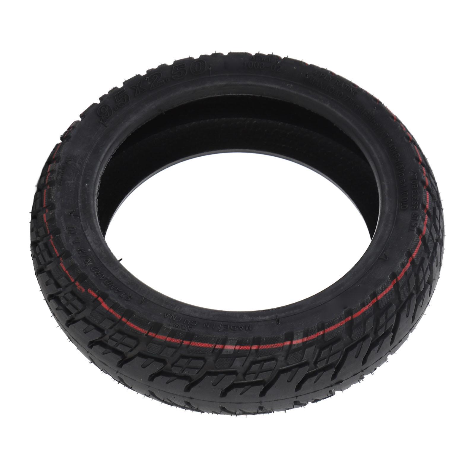 

Шина для самоката 9.5x2.50 9.5 дюймовая бескамерная шина вакуумная наружная шина с клапаном для электросамоката KQi3