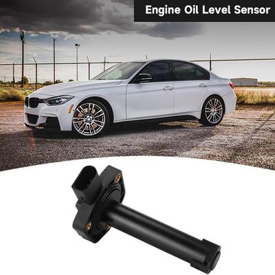1pc Black Engine Oil Level Sensor 12617567723 Fit for BMW E82/E90/E91/E92/E93/E60/E63/E83/E53/E70/E85/Z4