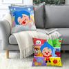 Federa Cuscino Cartone Animato Carino P-Plim P-Plim Cuscini da Ufficio Adatti per Divano Auto Camera da Letto Copricuscino Decorativo