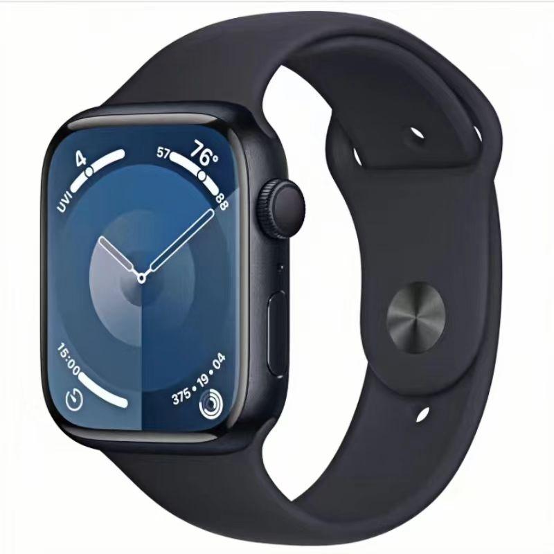 Smart Watch Apple Watch Series 9 GPS 41/45MM Aluminum Case with Silicone Sports Strap