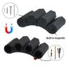 Magnetic Bit Holder 3 Holes Screwdriver Bit Holder Drill Bit Stand Storage Case with 3M Adhesive Tape Power Tools Accessories