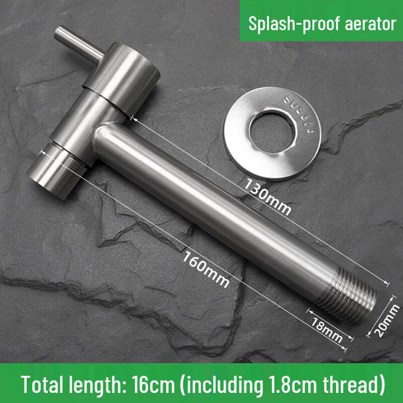 TLXT Stainless Steel Washing Machine Faucet