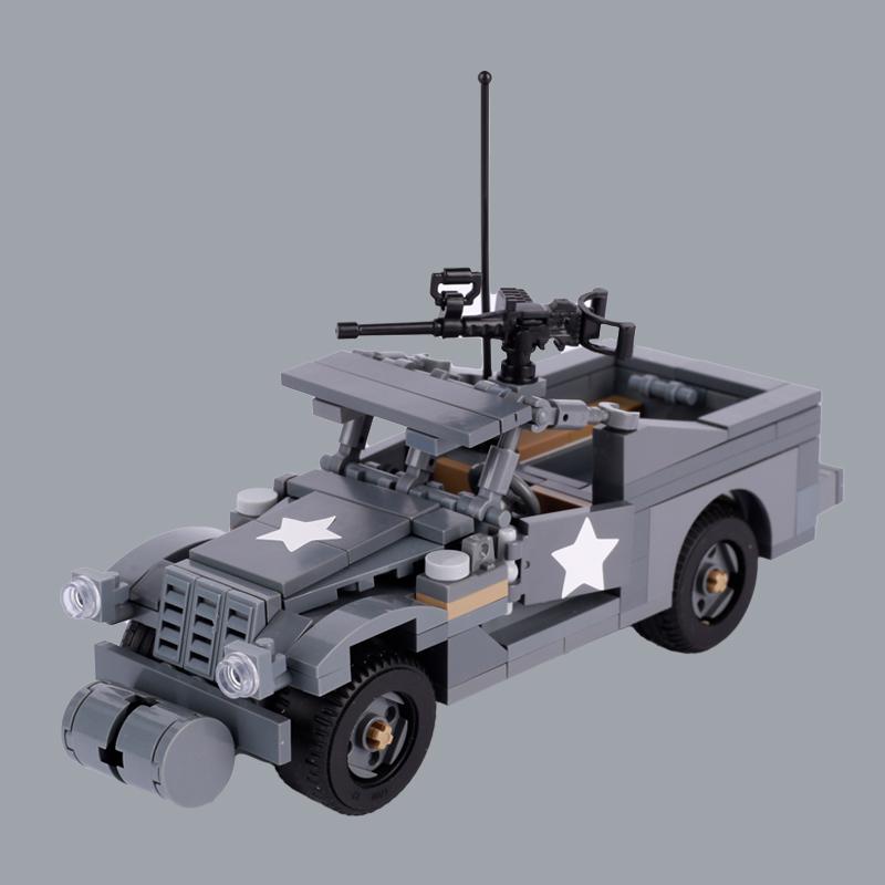 WK2 US Militär KriegsPanzer RaketenArtillerie Bausteine Armee Soldat Figuren Gepanzertes Fahrzeug MOC Modell Steine Jungen Spielzeug Geschenke gray