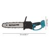 3000W Electric Chainsaw Bracket Cordless Chain Saw 10inch Wood Cutter Cutting Machine Woodworking Tools With 588VF Battery