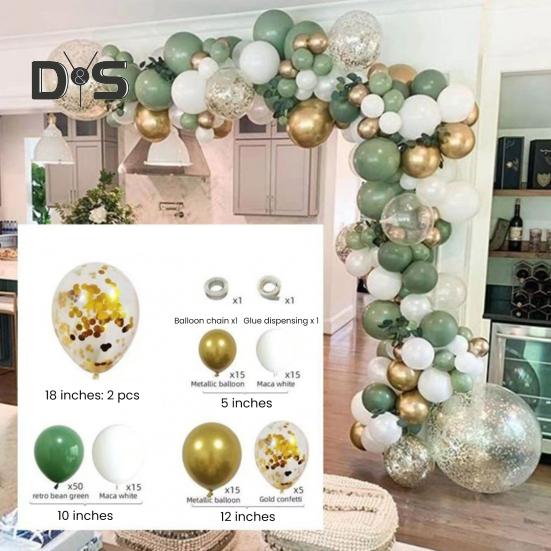 Balloon Garland Arch Kit Latex Balloons Set for Birthday Party Graduation Baby Shower Wedding Decoration