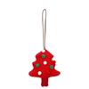 Polka Dot Xmas Ornaments Soft Christmas Tree Decorations Cloth Christmas Tree Pendants  Xmas Party